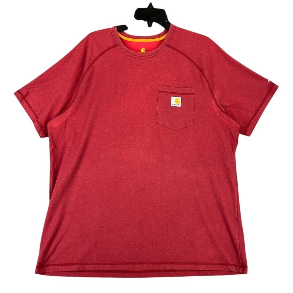 Carhartt Relaxed Shirt Men‎ XL Workwear Pocket Utility Crew Neck Casual Street